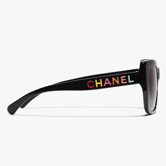 CHANEL Butterfly Sunglasses Polarized Black - Picture 2 of 13